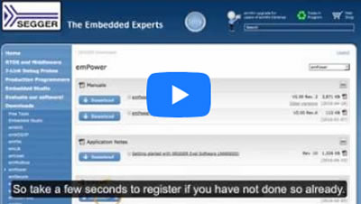 SEGGER Embedded Studio Connecting J Link